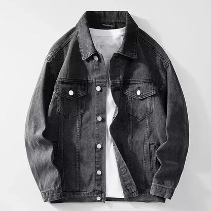 Grit Jacket – Premium Soft-Touch Denim Jacket