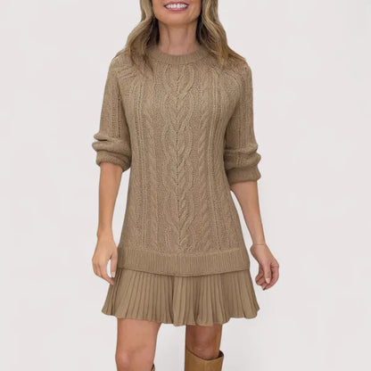 Savina Knit Everyday Dress – Soft Stretch & Flattering Fit