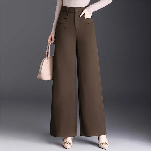 Neor High-Waist Wide-Leg Pants – Fluid & Refined