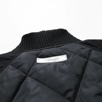 Vertex Padded Bomber Jacket – Quilted & Oversized