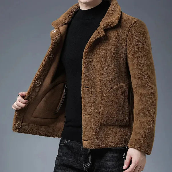 Orion Shearling Jacket – Slim Fit Premium Coat