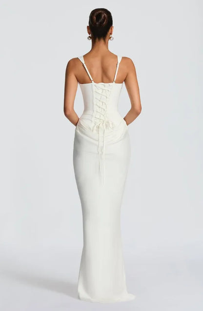Nelya Dress – Corset Bodice & Pleated Lyocell Skirt