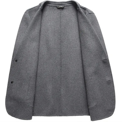 Stanley Wool Coat – 100% Double-Face Wool