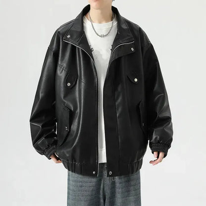 Loro Leather Jacket – Premium Fit & Metallic Zippers