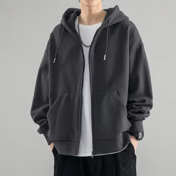 Axten Hoodie – Relaxed Zip-Up for Street Style