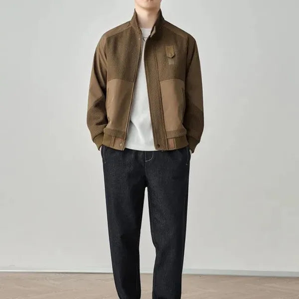 Draven Corduroy Patchwork Jacket