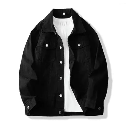 Grit Jacket – Premium Soft-Touch Denim Jacket