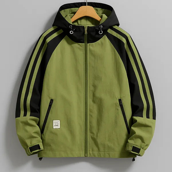 Nova Jacket – Hooded Water-Resistant Windbreaker