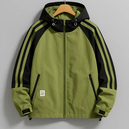 Nova Jacket – Hooded Water-Resistant Windbreaker