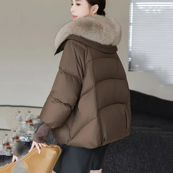 Eleen Parka Jacket – Women's Insulated Parka with Fur Collar