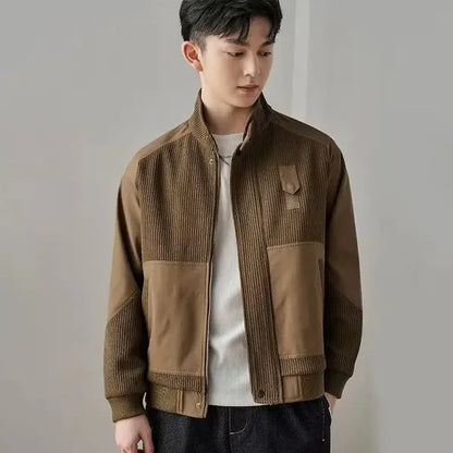 Draven Corduroy Patchwork Jacket