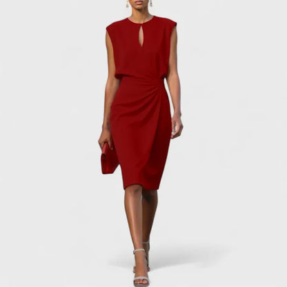 Mirev Fitted Midi Dress – Work to Evening Style
