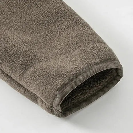 Revan Hoodie – Cashmere Blend High-Pile Fleece Zip-Up
