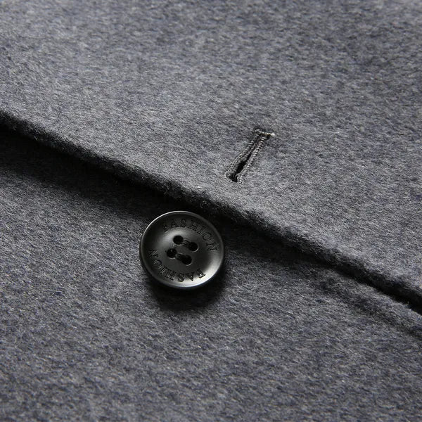 Stanley Wool Coat – 100% Double-Face Wool