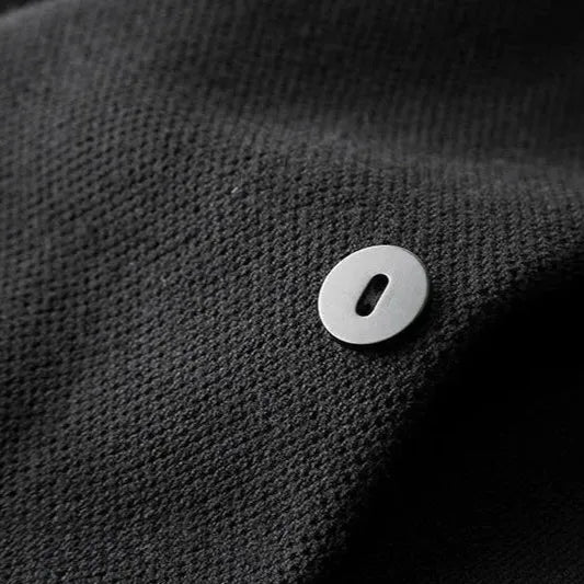 Pavron Ribbed Wool Cardigan – Two-Button Knit