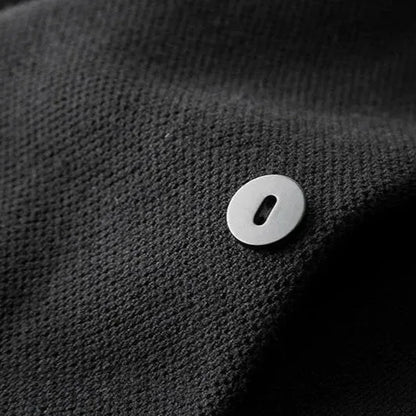Pavron Ribbed Wool Cardigan – Two-Button Knit