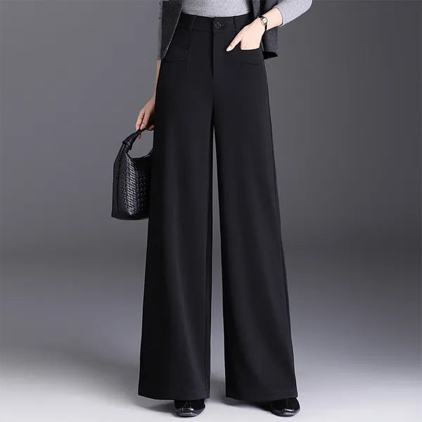 Amra Pants – High-Waist Wide-Leg Tailored Trousers