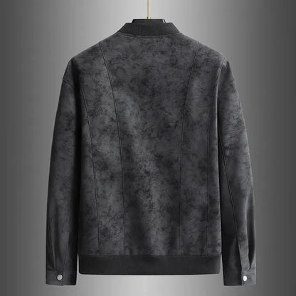 Rowan Leather Jacket – Soft Suede, Relaxed Fit