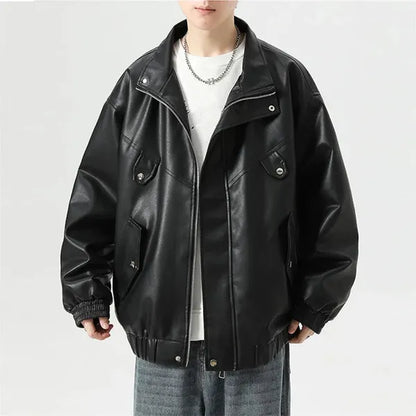 Loro Leather Jacket – Premium Fit & Metallic Zippers