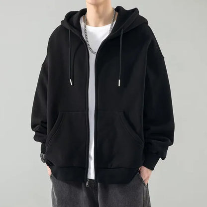 Axten Hoodie – Relaxed Zip-Up for Street Style