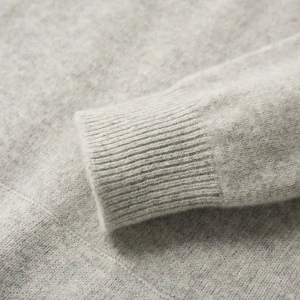 Zenith 100% Pure Cashmere Hoodie – Relaxed Fit