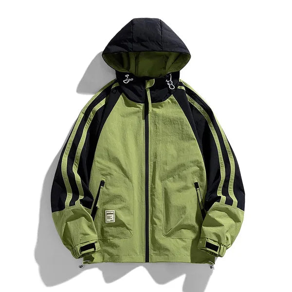 Nova Jacket – Hooded Water-Resistant Windbreaker
