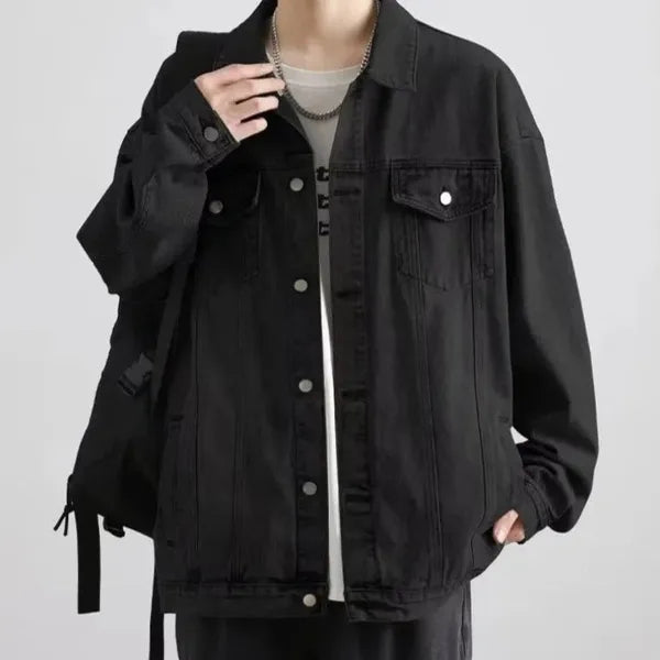 Grit Jacket – Premium Soft-Touch Denim Jacket