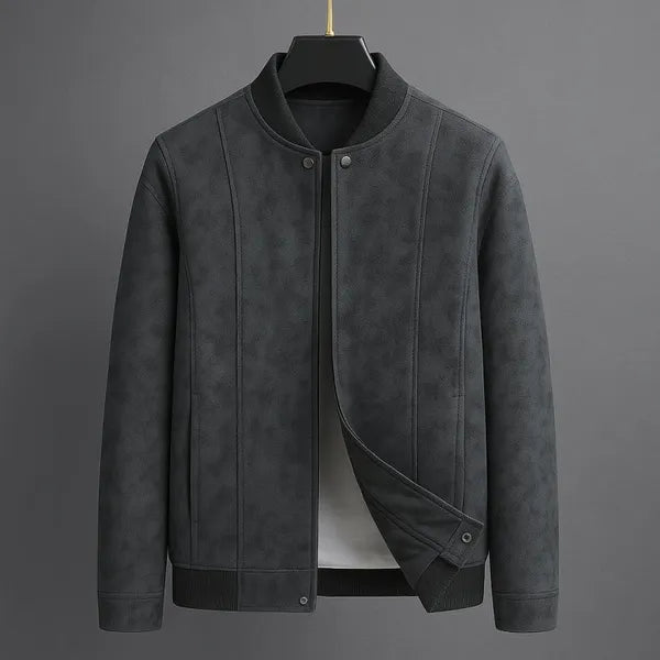 Rowan Leather Jacket – Soft Suede, Relaxed Fit
