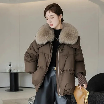 Eleen Parka Jacket – Women's Insulated Parka with Fur Collar