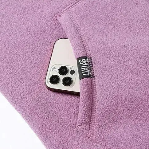 Klara Zip-Up Hoodie – Soft Cotton Blend Jacket
