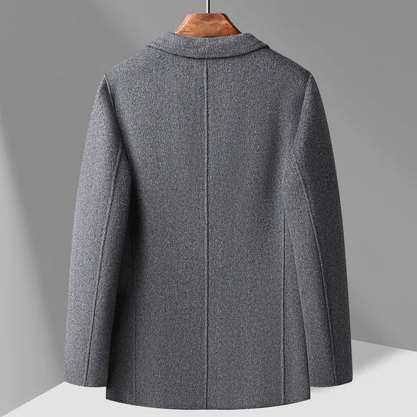 Stanley Wool Coat – 100% Double-Face Wool