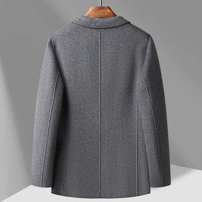 Stanley Wool Coat – 100% Double-Face Wool