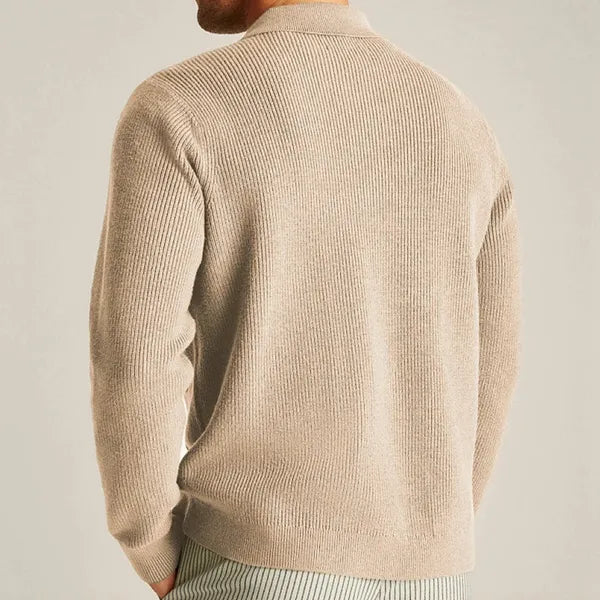 Loom Cardigan – Wool-Blend Knit for Easy Layering
