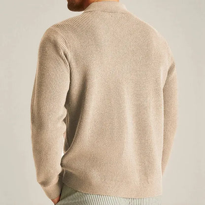 Loom Cardigan – Wool-Blend Knit for Easy Layering