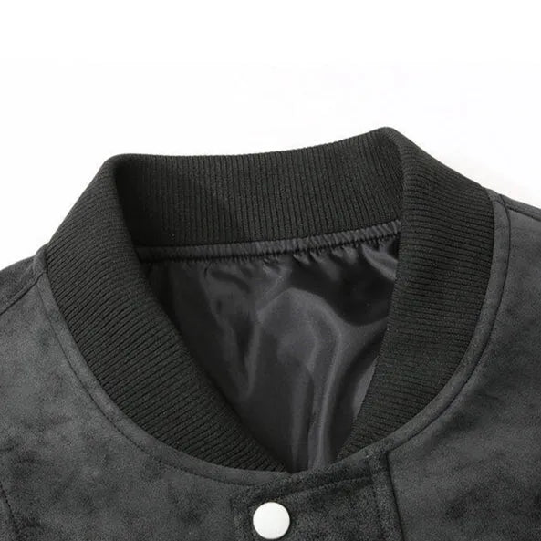 Rowan Leather Jacket – Soft Suede, Relaxed Fit