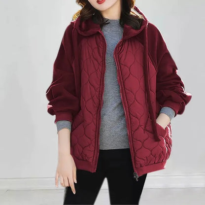 Edena Quilted Jacket – Insulated with Fleece Sleeves