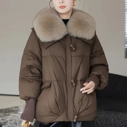 Eleen Parka Jacket – Women's Insulated Parka with Fur Collar