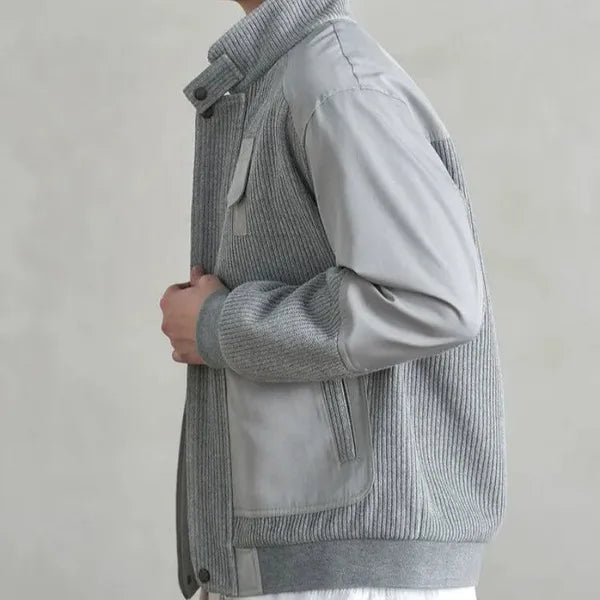 Draven Corduroy Patchwork Jacket