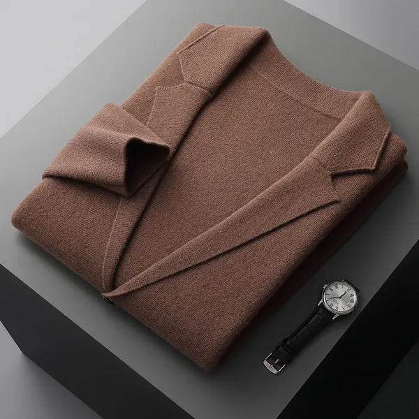 Mica 100% Wool Slim-Fit V-Neck Cardigan
