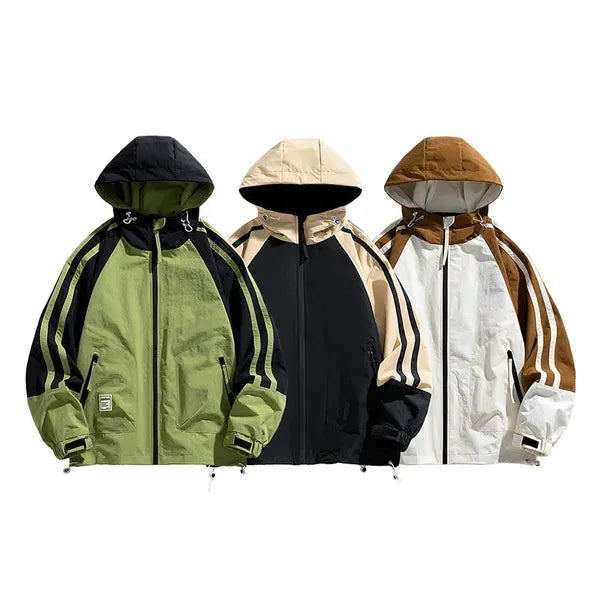 Nova Jacket – Hooded Water-Resistant Windbreaker