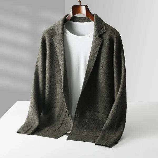 Mica 100% Wool Slim-Fit V-Neck Cardigan