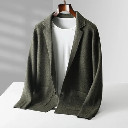 Mica 100% Wool Slim-Fit V-Neck Cardigan