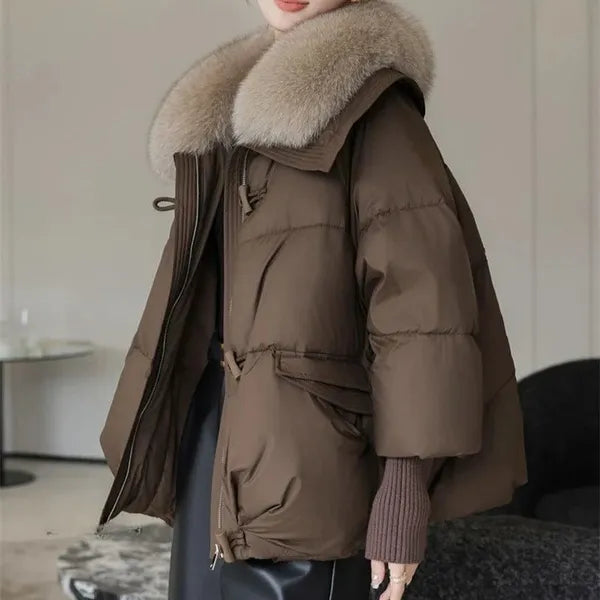 Eleen Parka Jacket – Women's Insulated Parka with Fur Collar