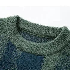Amric Abstract Cotton Blend Sweater