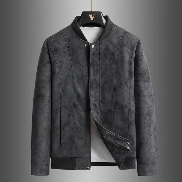Rowan Leather Jacket – Soft Suede, Relaxed Fit