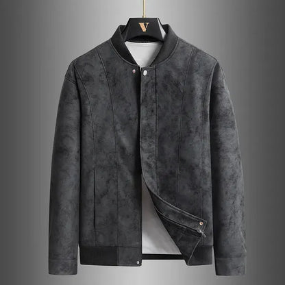 Rowan Leather Jacket – Soft Suede, Relaxed Fit