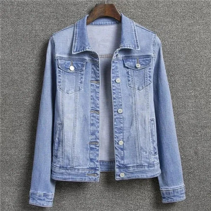 Evane Denim Jacket – Faded Wash Regular Fit