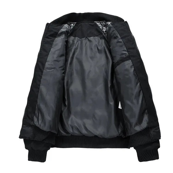 Vertex Padded Bomber Jacket – Quilted & Oversized