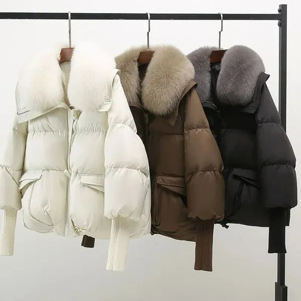Eleen Parka Jacket – Women's Insulated Parka with Fur Collar
