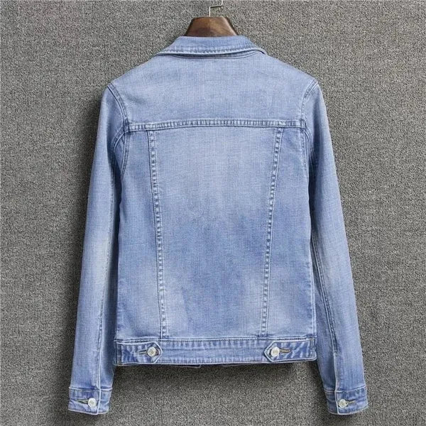 Evane Denim Jacket – Faded Wash Regular Fit